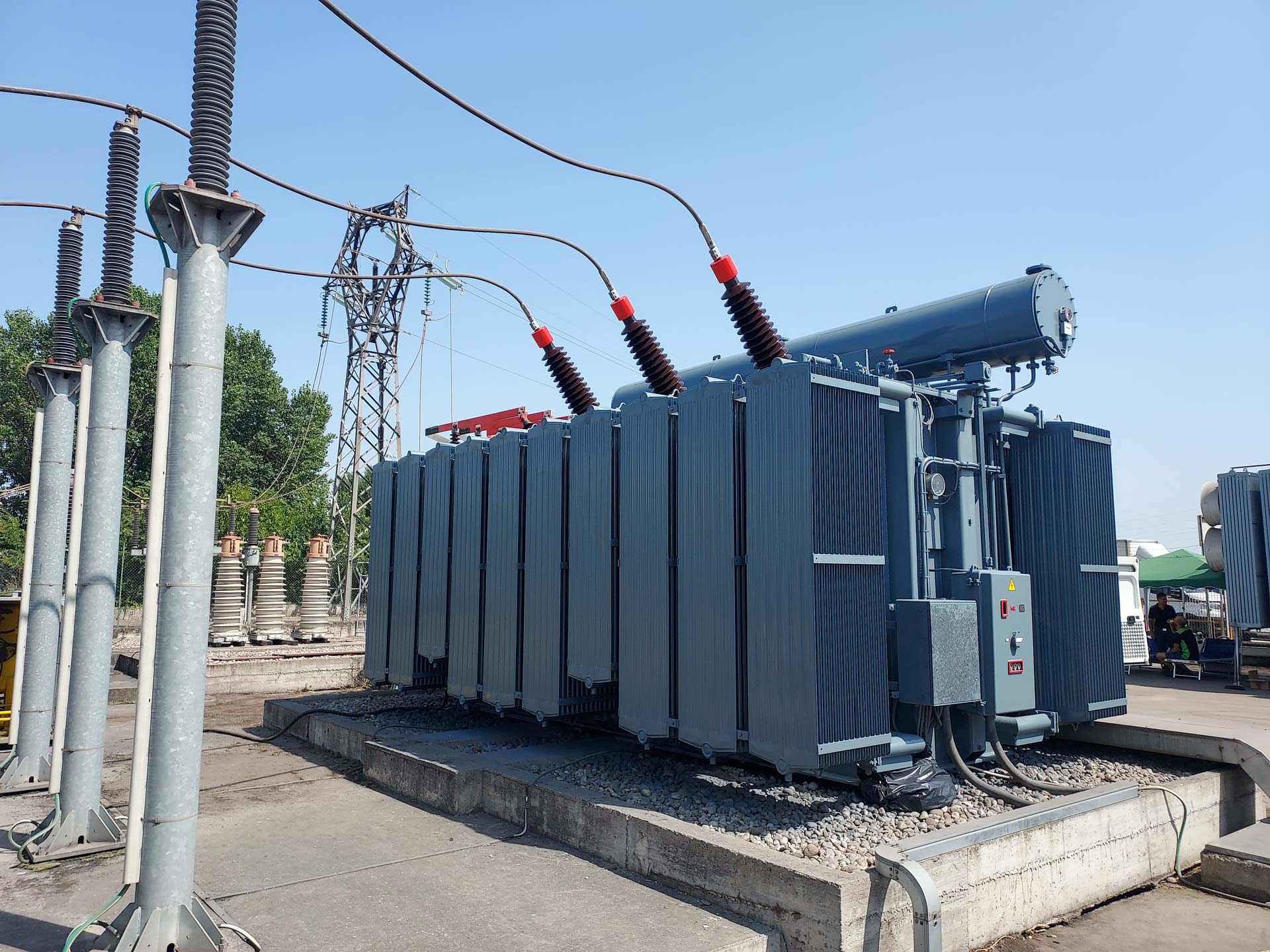 Manutenzione preventiva trasformatore elettrico direttamente in sito